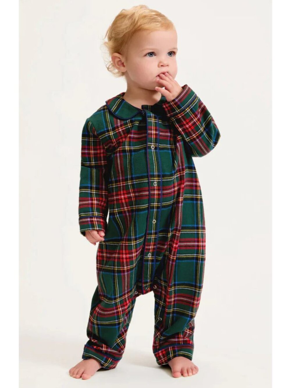 PETITE PLUME Gingham and Plaid Holiday Rompers (Bundle) Size 18/24 Months